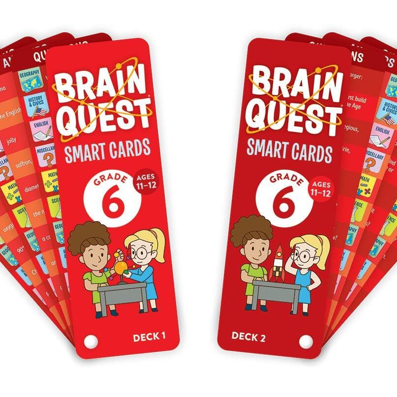 Brain Quest 6th Grade Smart Cards Revised 4th Edition
