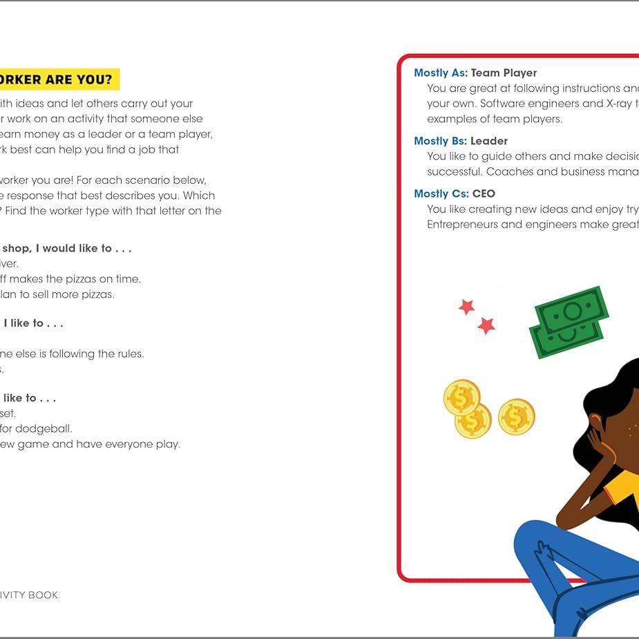 Investing For Kids Activity Book