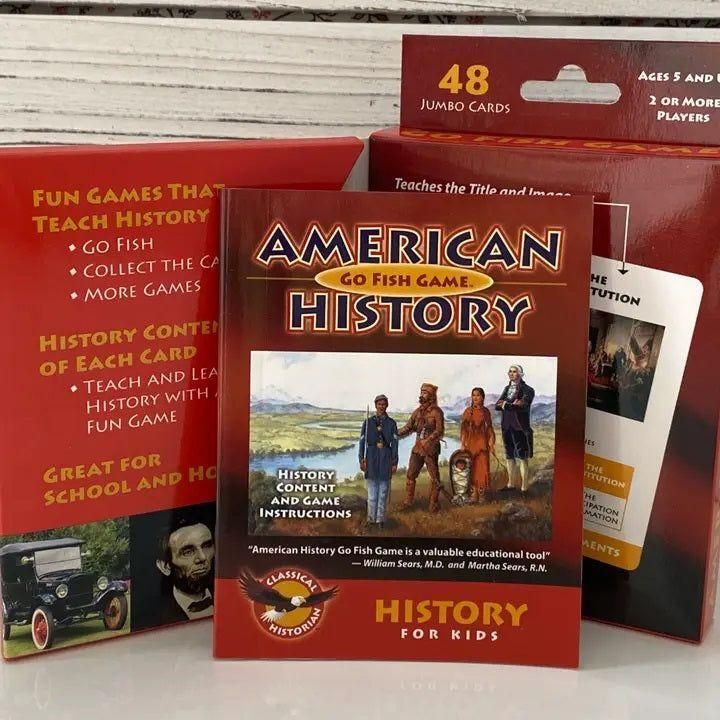 American History Go Fish Game