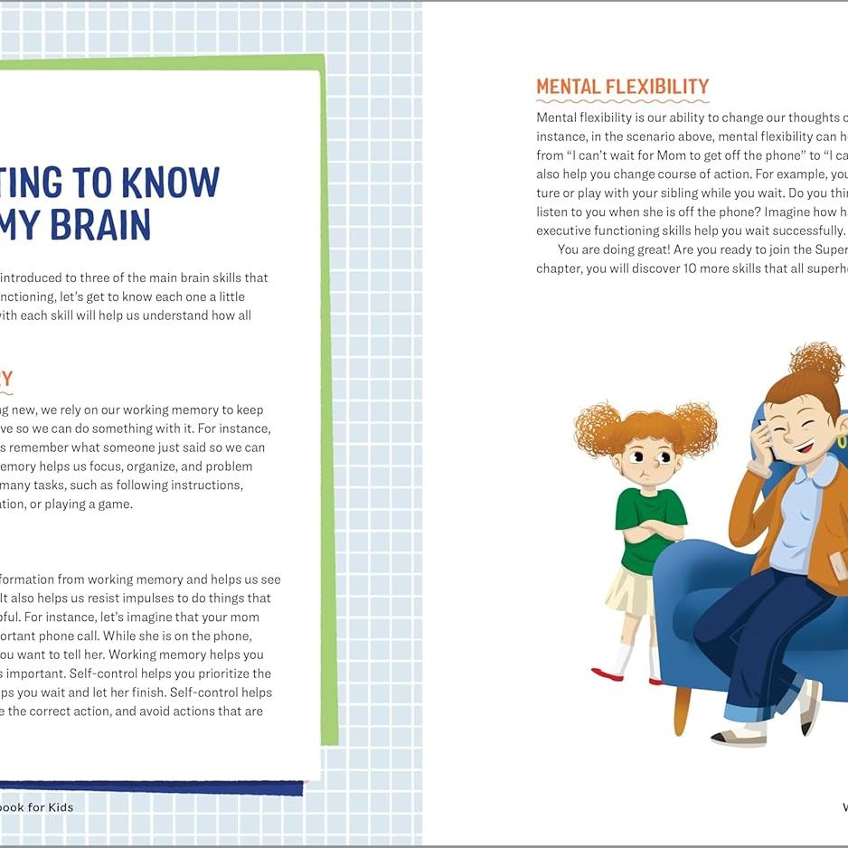 Executive Functioning Workbook For Kids