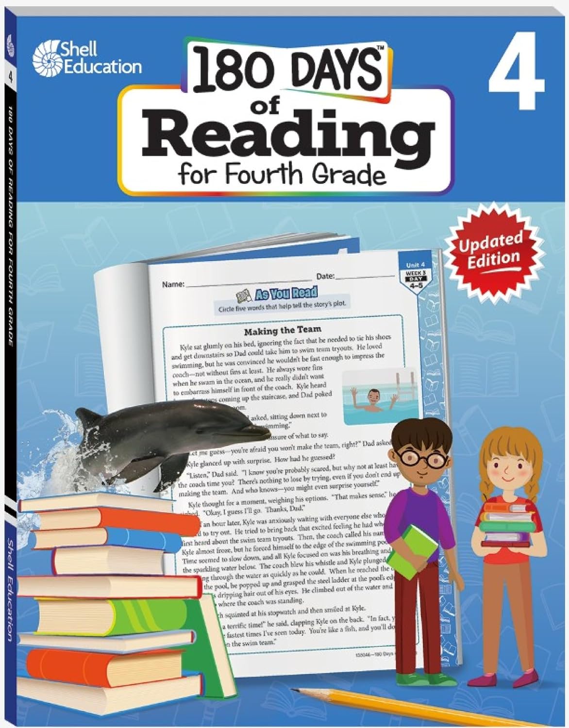 180 Days: Reading for Fourth Grade, 2nd Edition