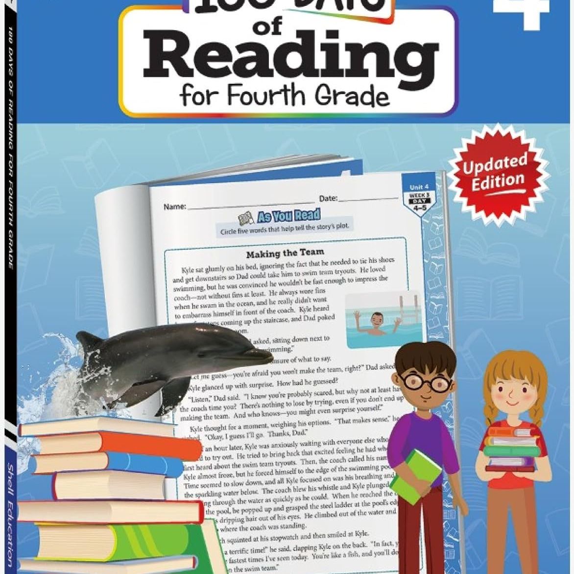 180 Days: Reading for Fourth Grade, 2nd Edition