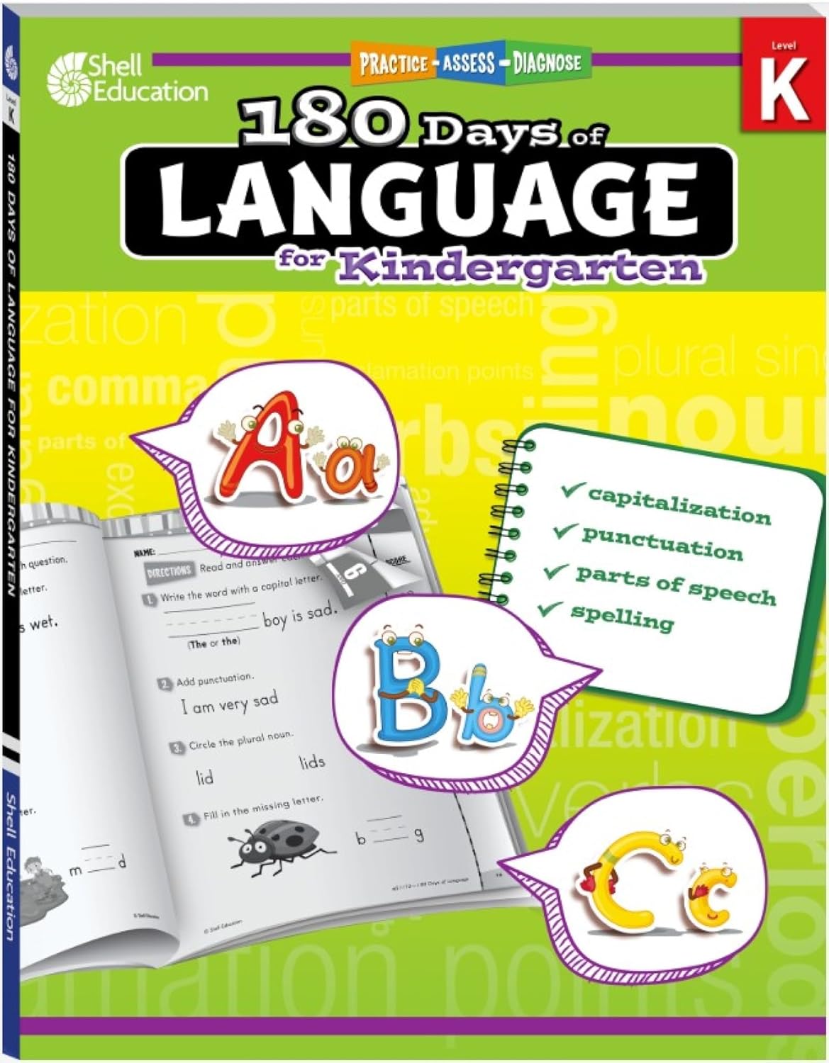 180 Days: Language for Kindergarten