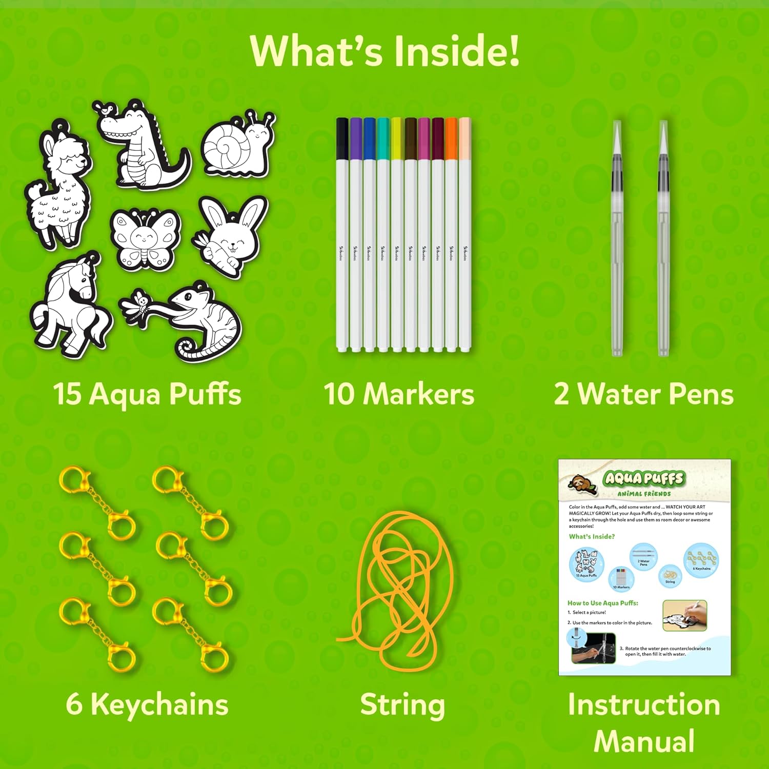 Skillmatics: Aqua Puff Animals