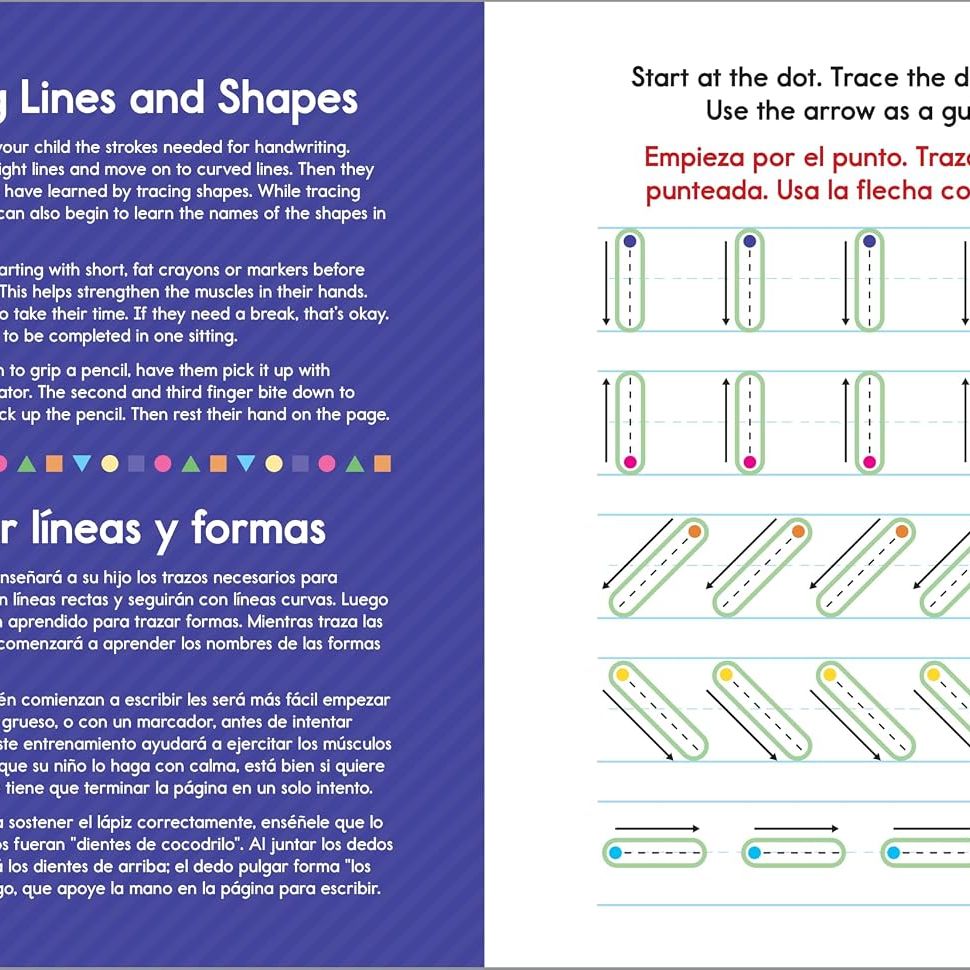 My First Bilingual Learn-to-Write Workbook