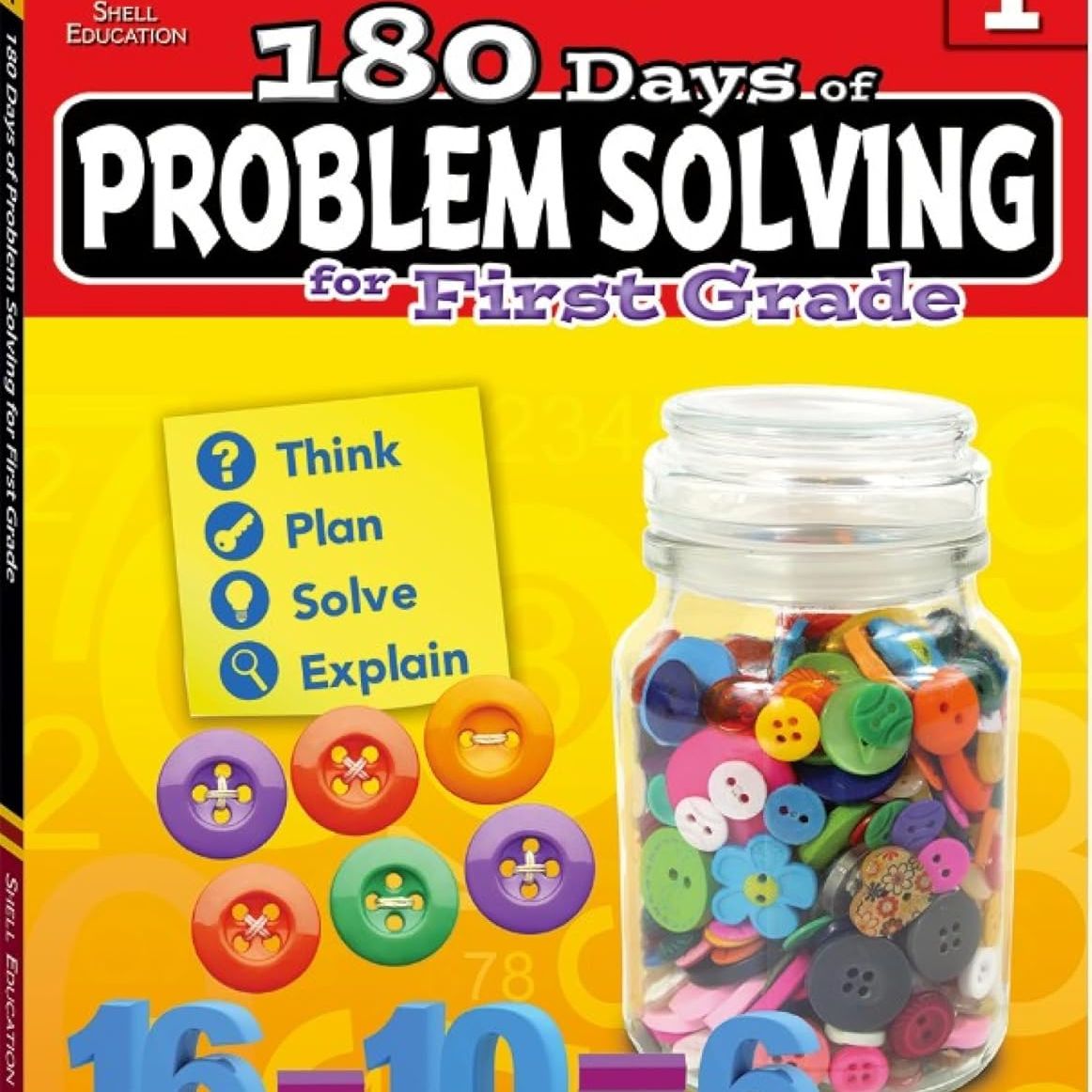 180 Days: Problem Solving for First Grade