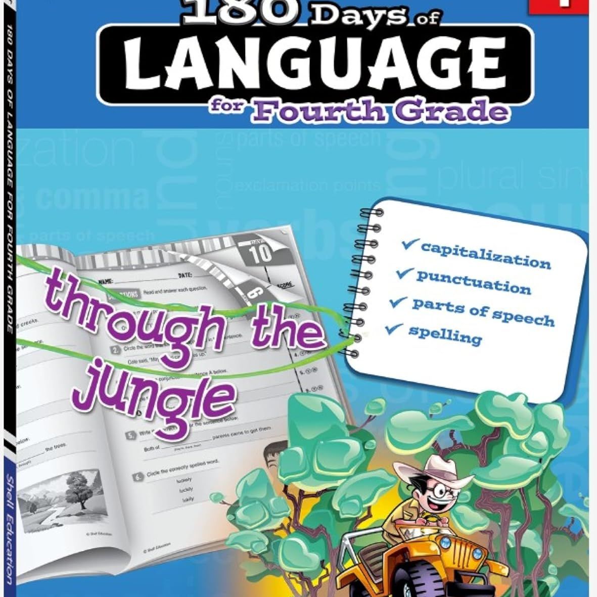 180 Days: Language for Fourth Grade