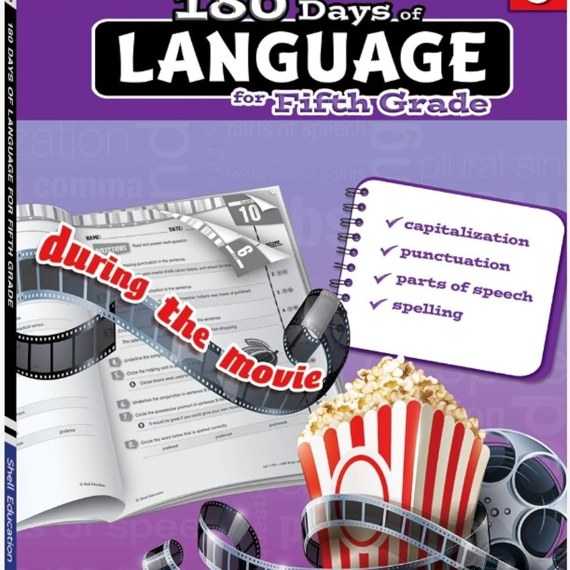 180 Days Language for Fifth Grade