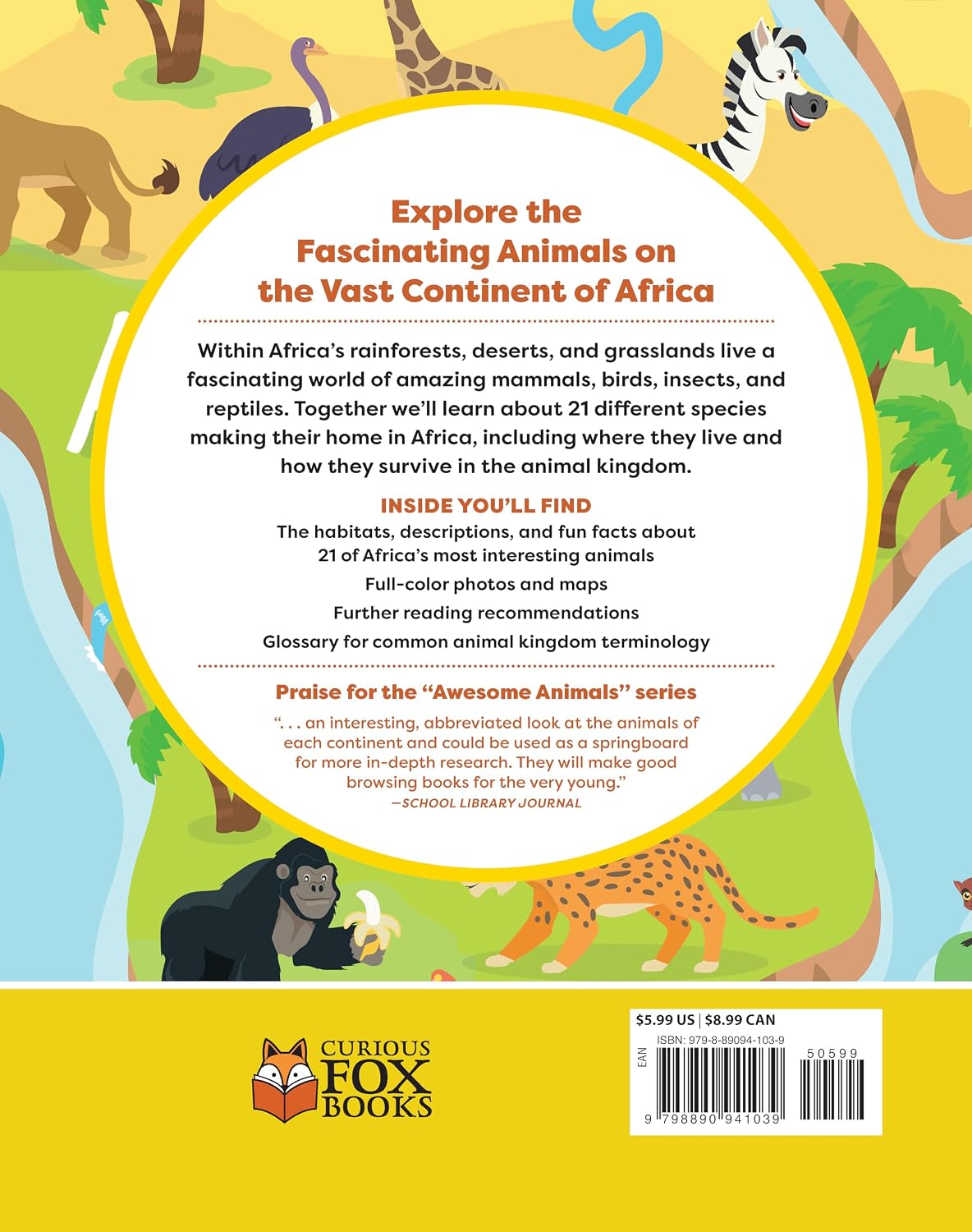 Awesome Animals of Africa - the Continent and Its Creatures