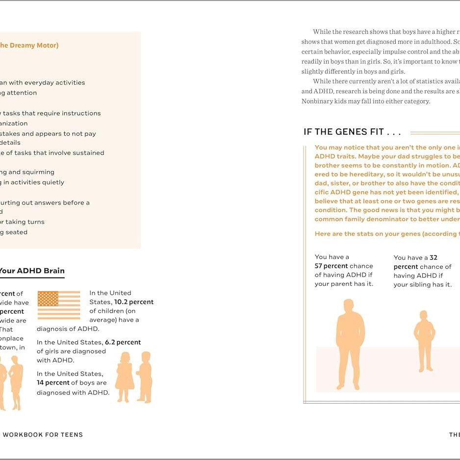 Thriving with ADHD Workbook For Teens