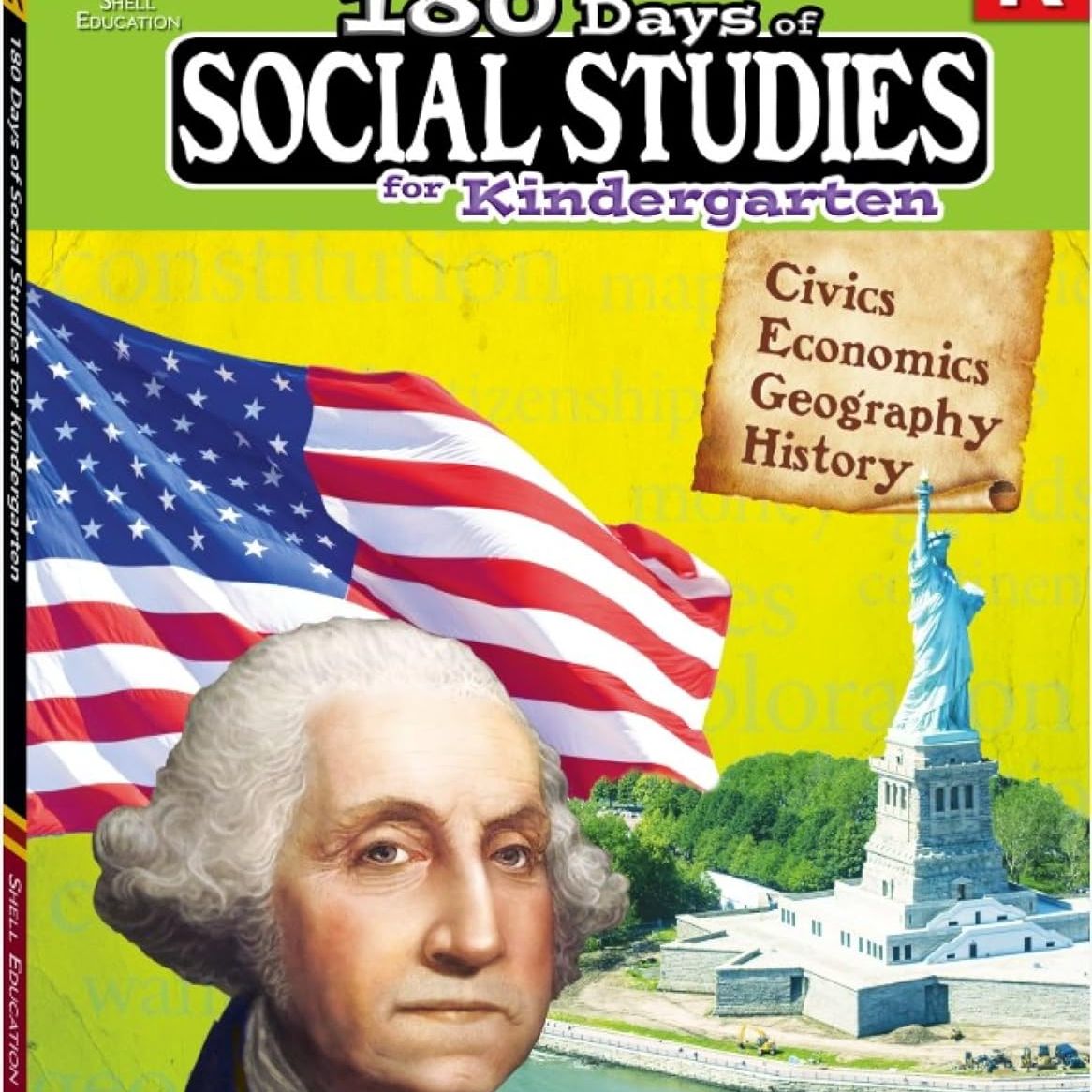 180 Days: Social Studies for Kindergarten