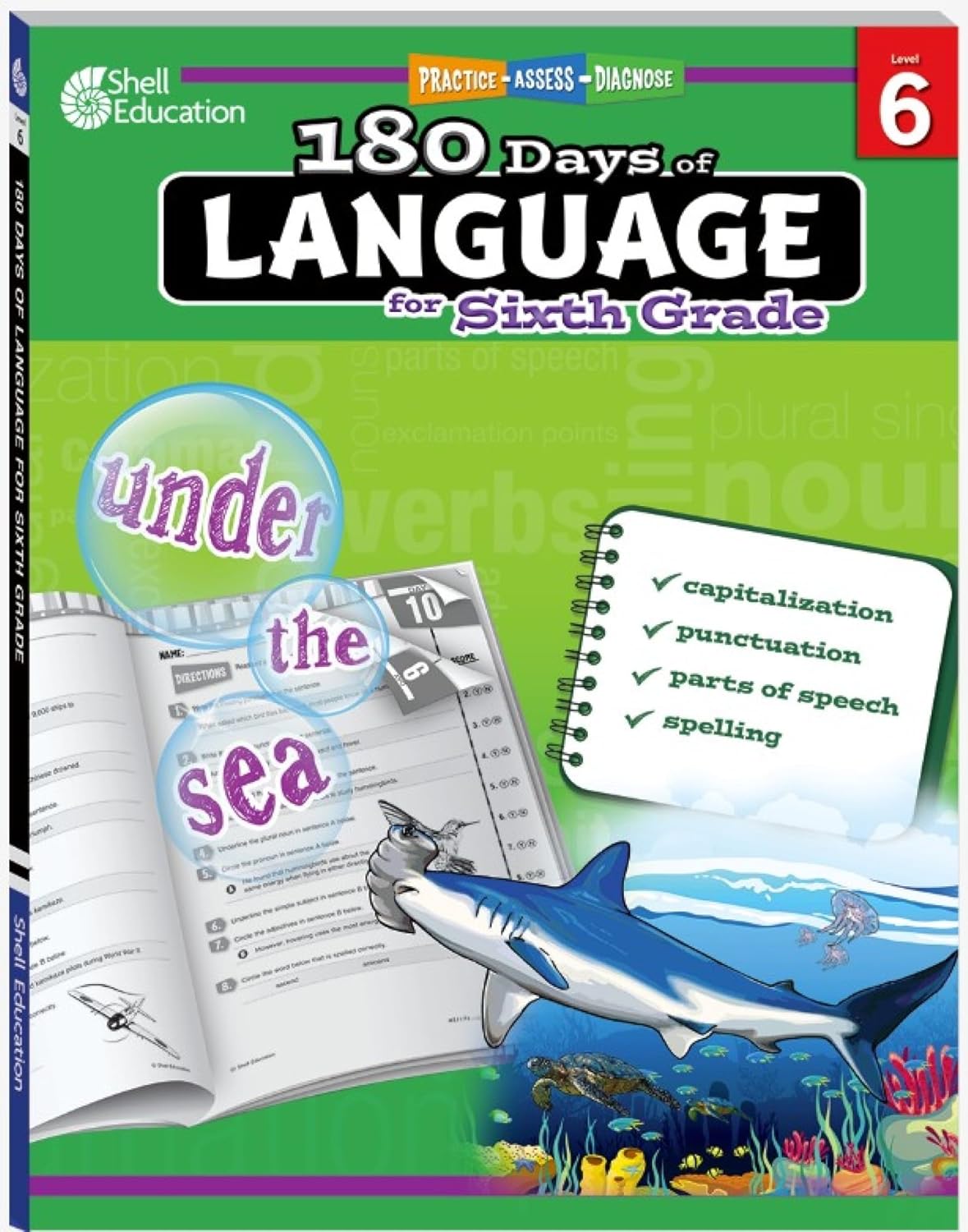 180 Days: Language for Sixth Grade