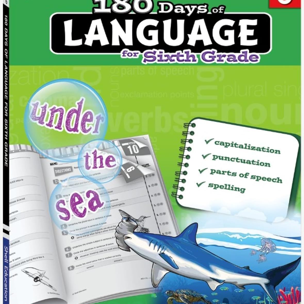 180 Days: Language for Sixth Grade