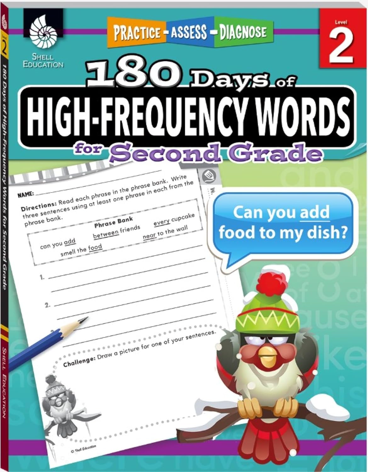 180 Days: High-Frequency Words for Second Grade