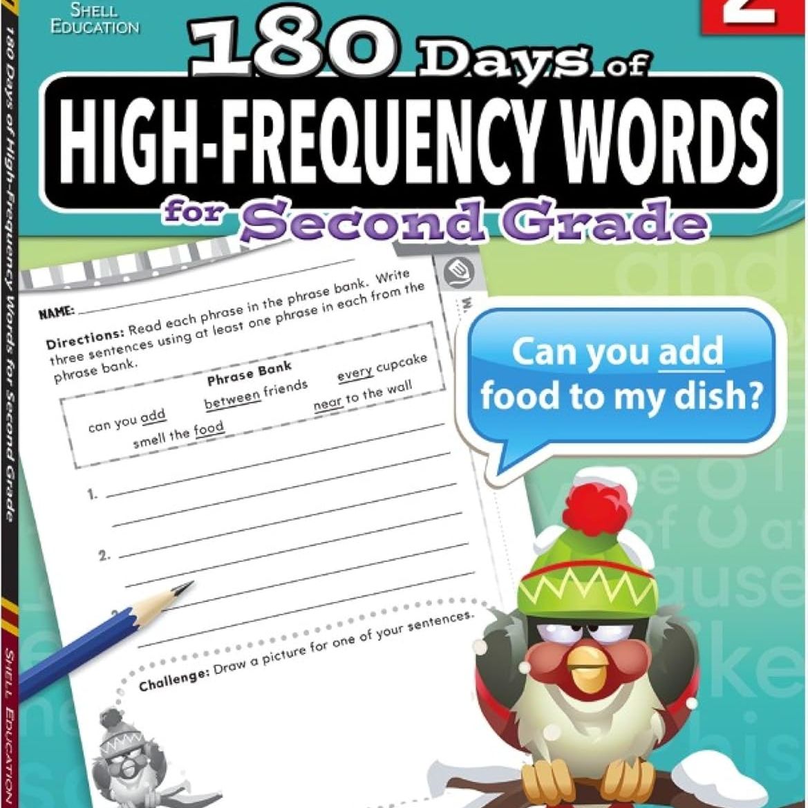 180 Days: High-Frequency Words for Second Grade