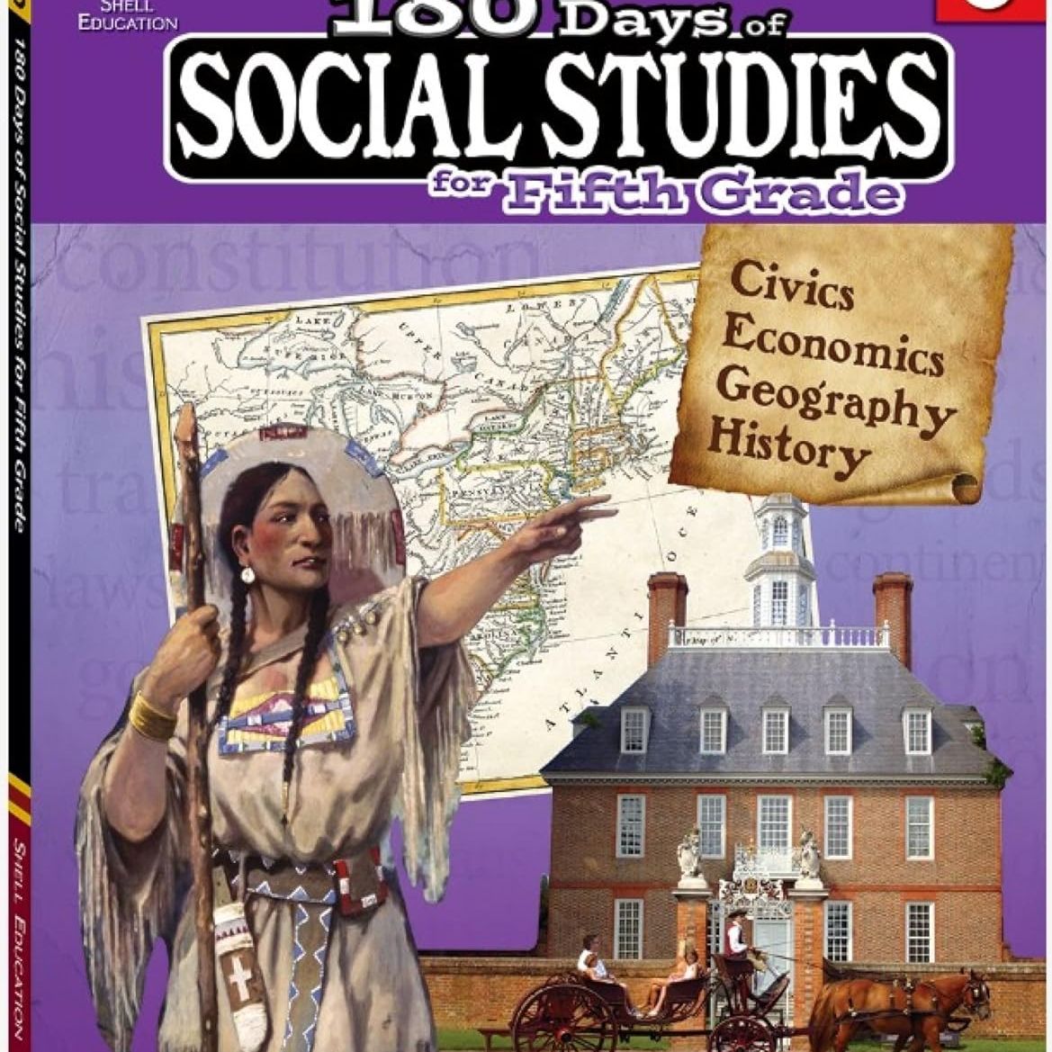 180 Days: Social Studies for Fifth Grade