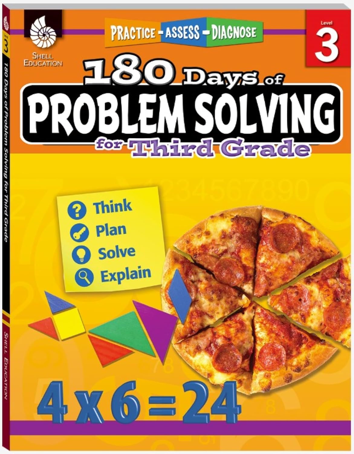 180 Days: Problem Solving for Third Grade