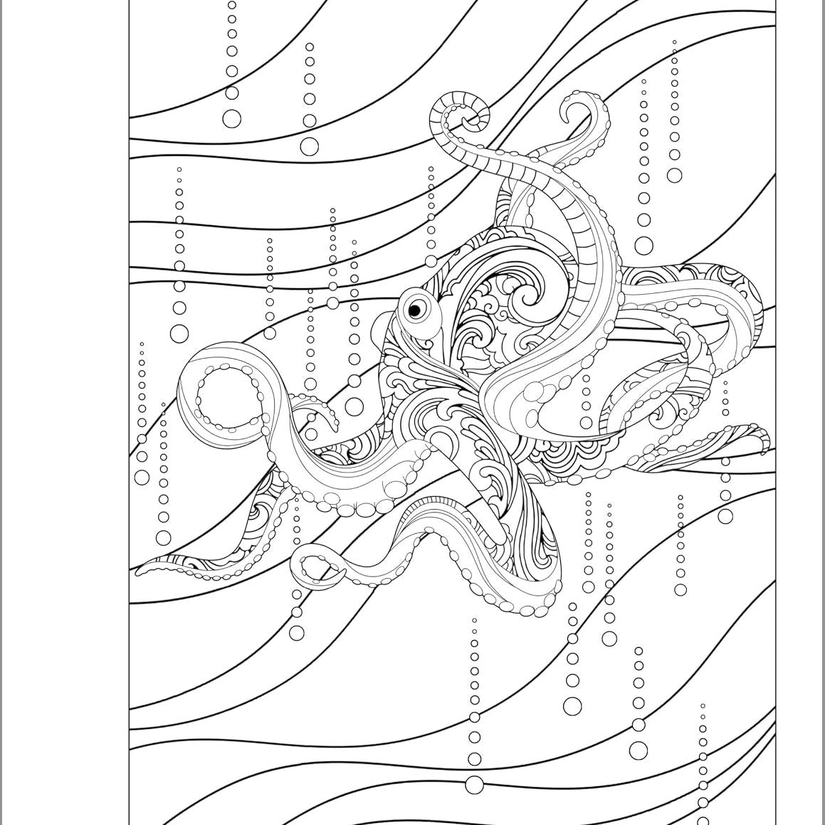 Anxiety Relief Coloring Book For Teens