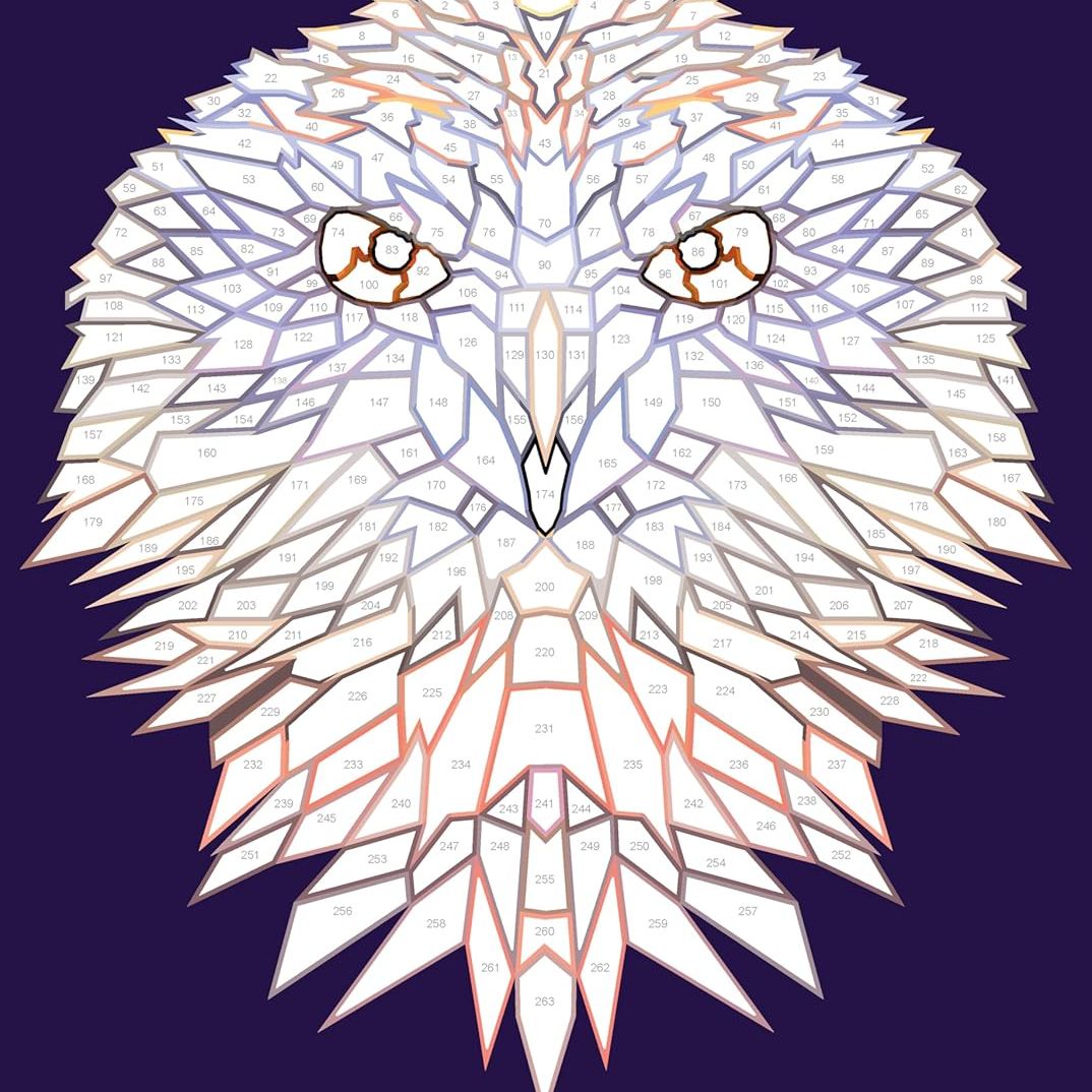 Animetrics Color By Sticker Book