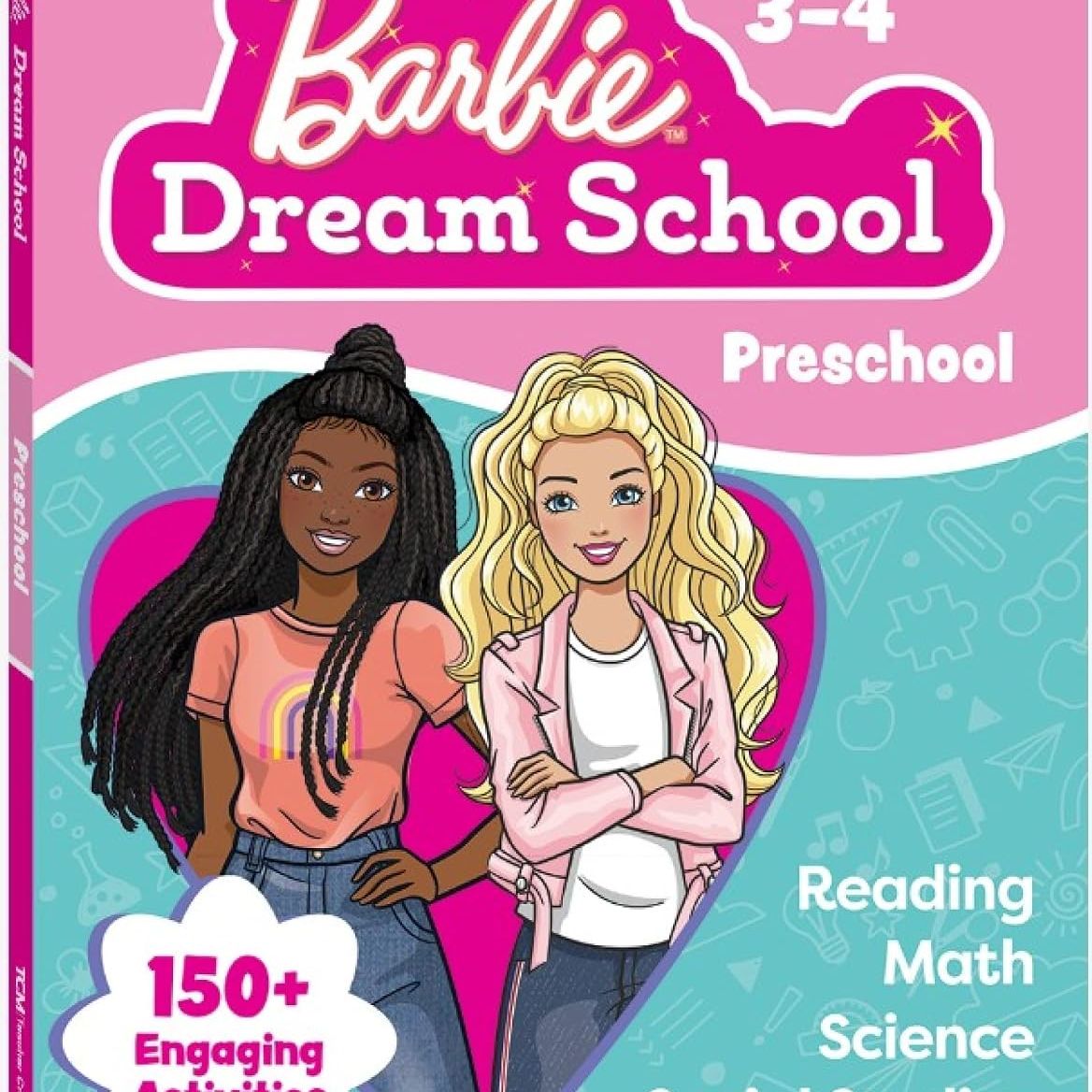 Barbie Dream School Preschool Workbook