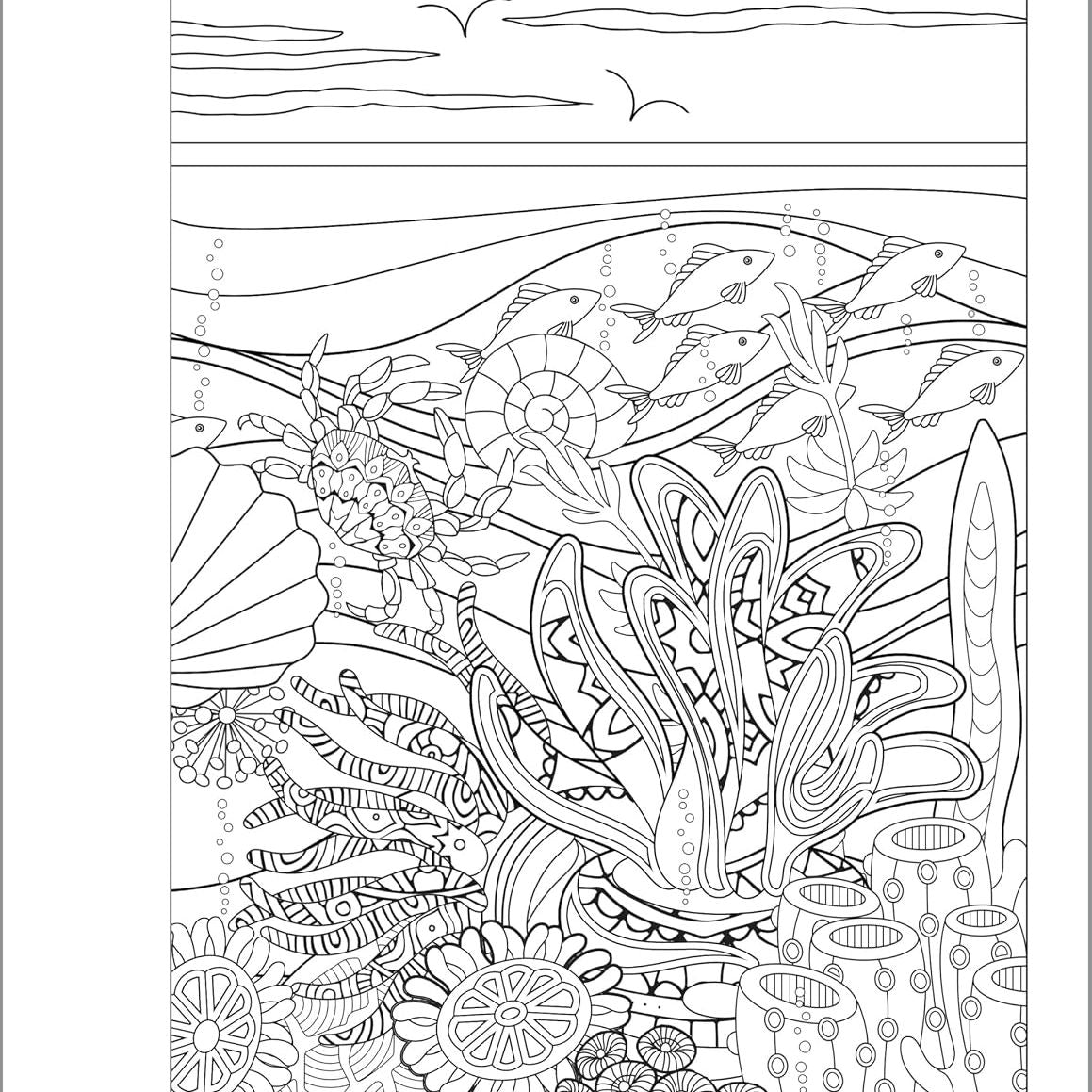 Anxiety Relief Coloring Book For Teens