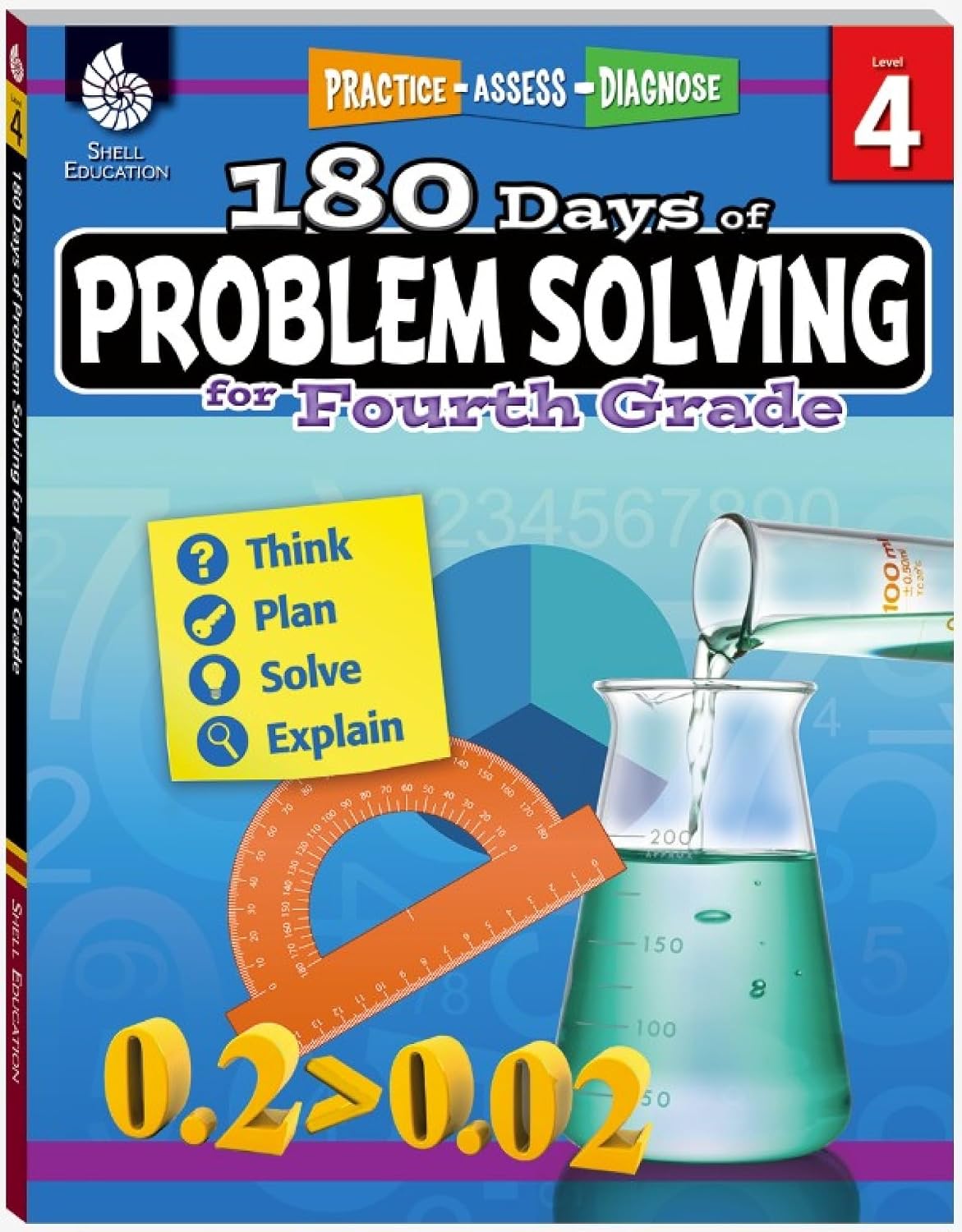 180 Days: Problem Solving for Fourth Grade