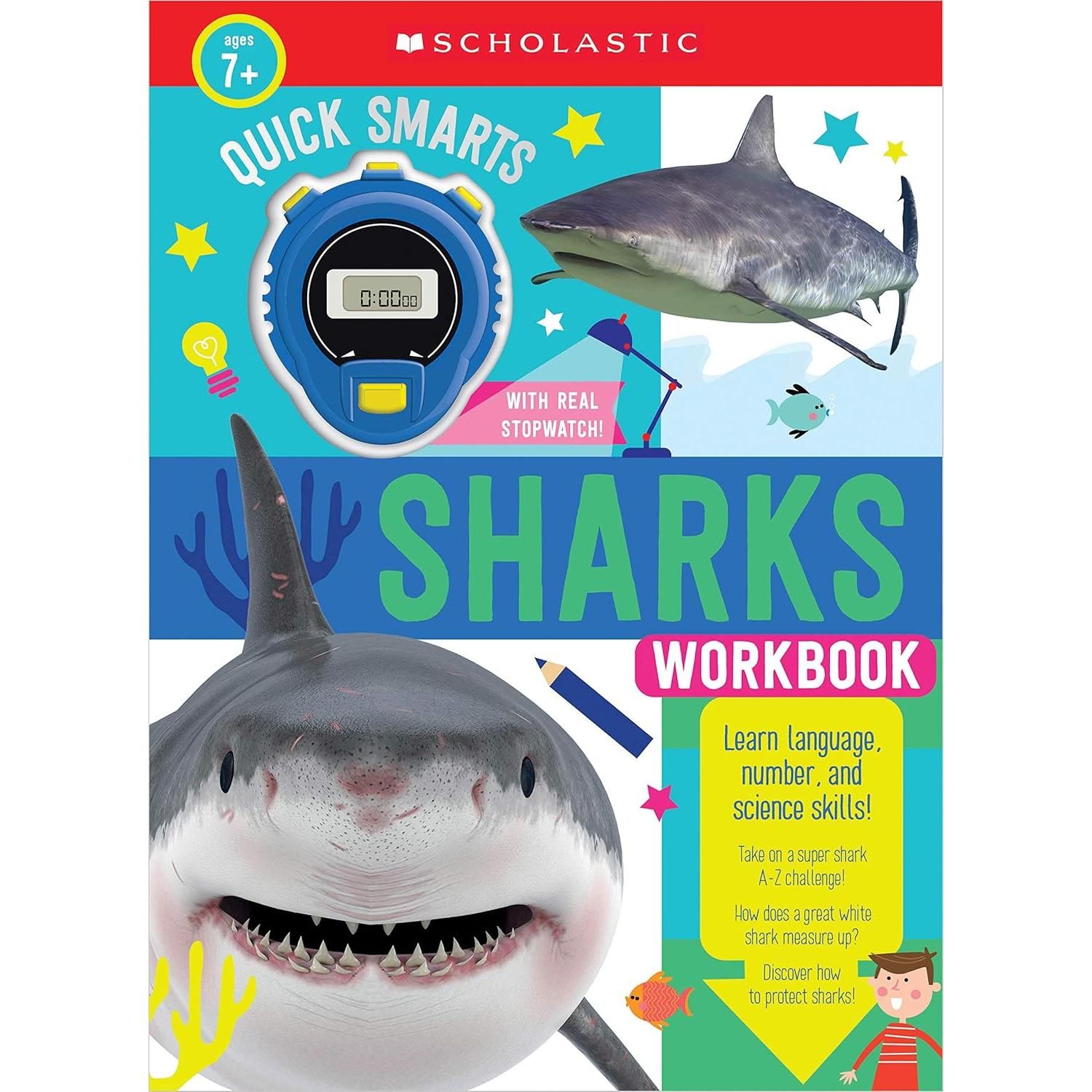 Quick Smarts Sharks Workbook: Scholastic Early Learners