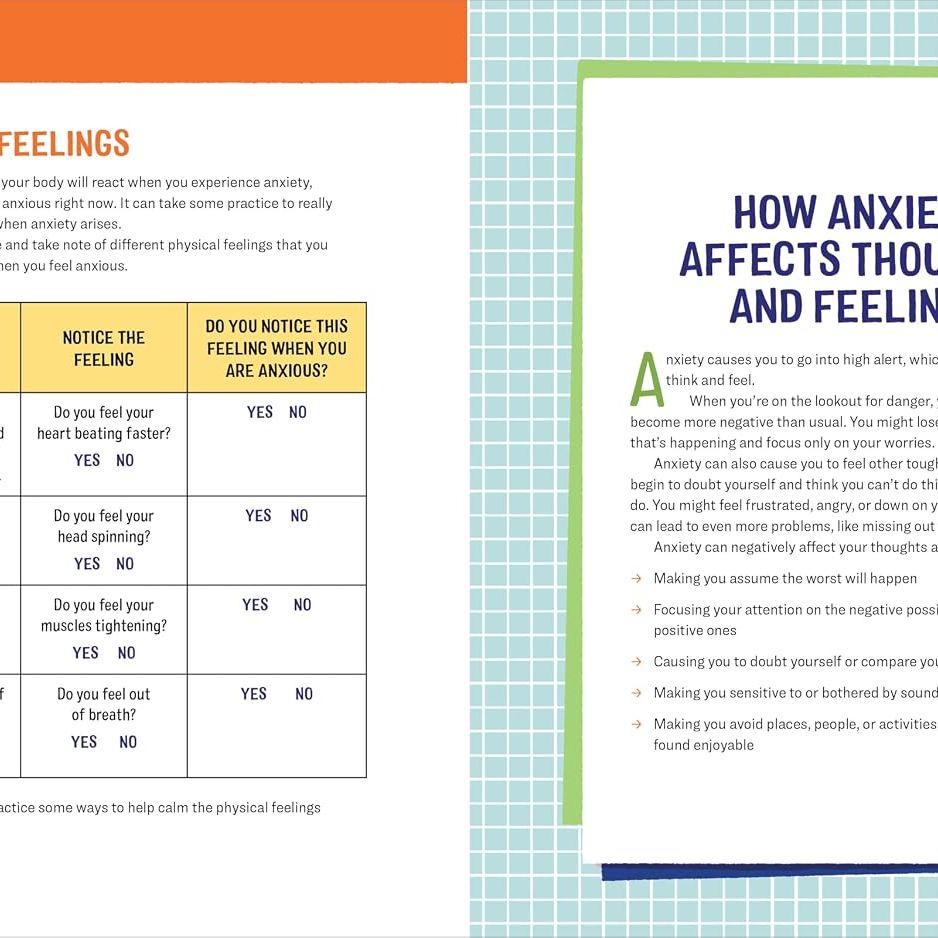 Anxiety Workbook For Kids