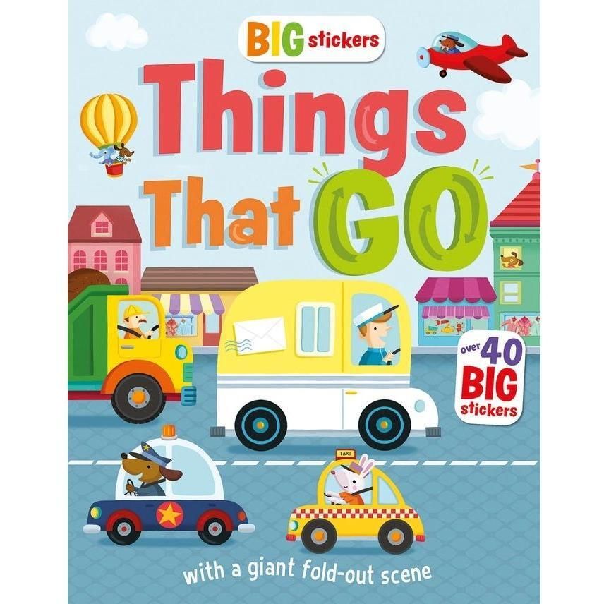 Big Stickers, Things That Go Sticker Book