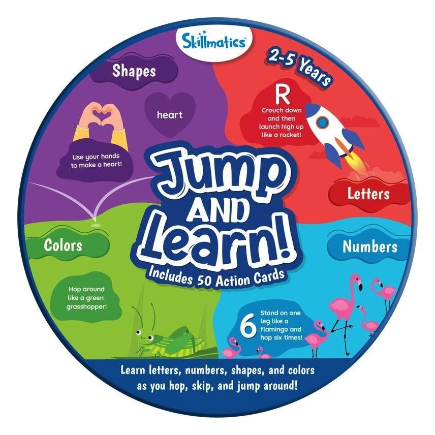 Jump & Learn Flash Cards For Kids