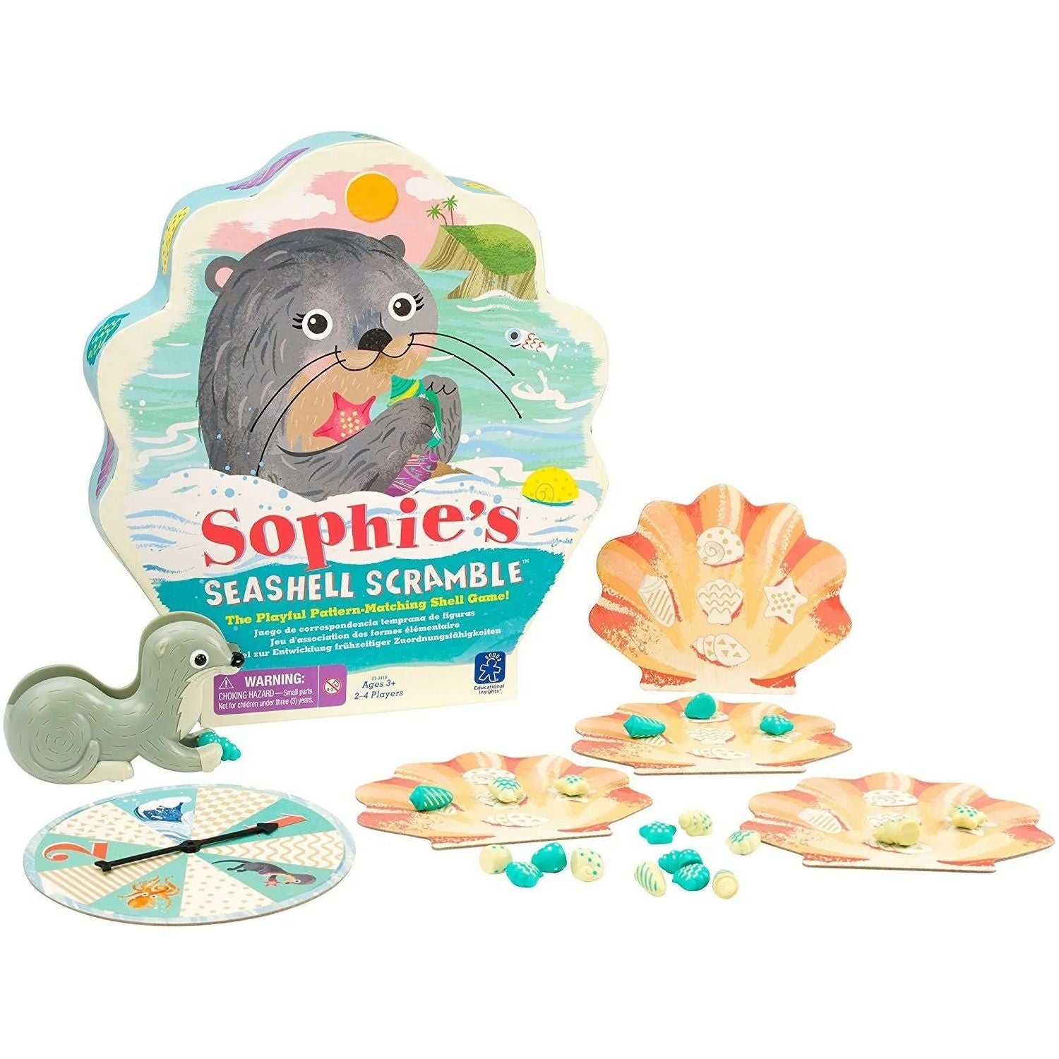 Sophie's Seashell Scramble Game