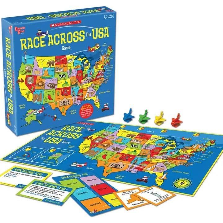 Scholastic Race Across the USA Game