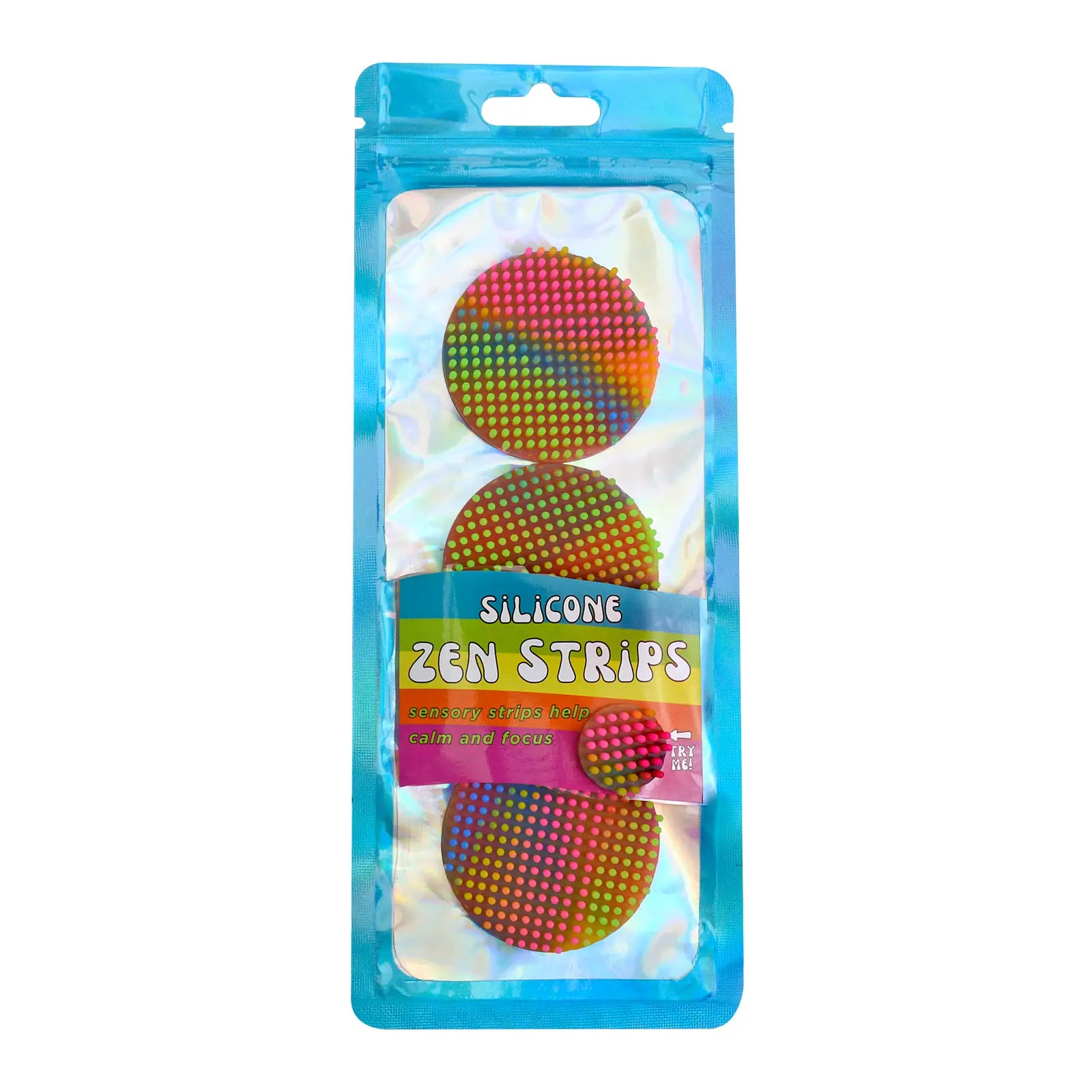 Silicone Zen Dots Multicolor 3 Pc.