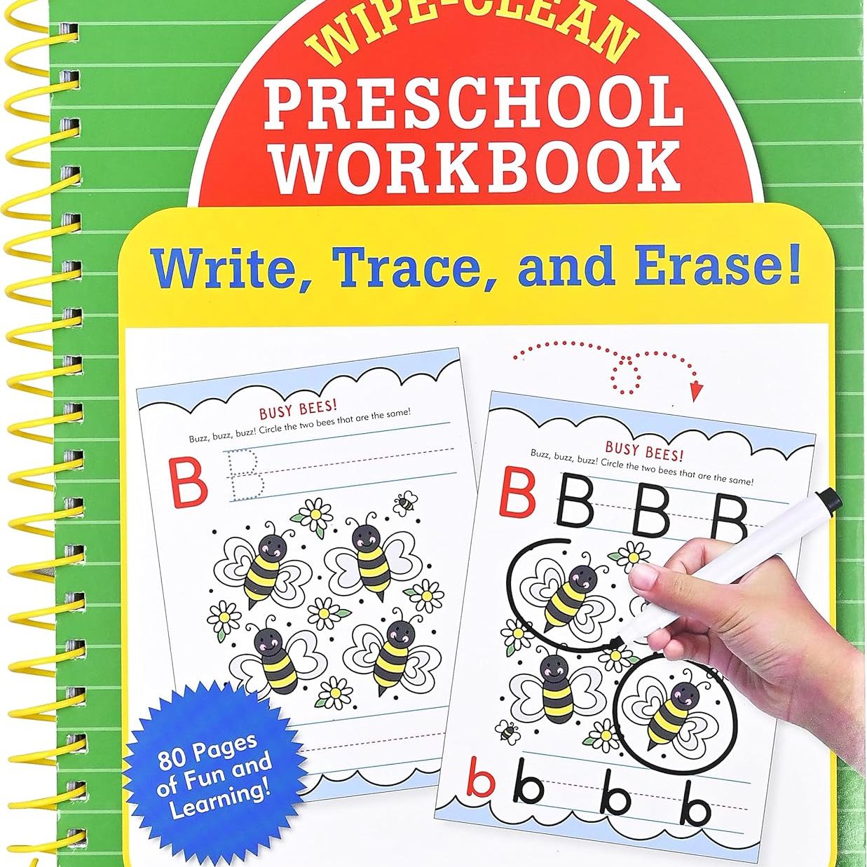 Wipe-Clean Preschool Workbook