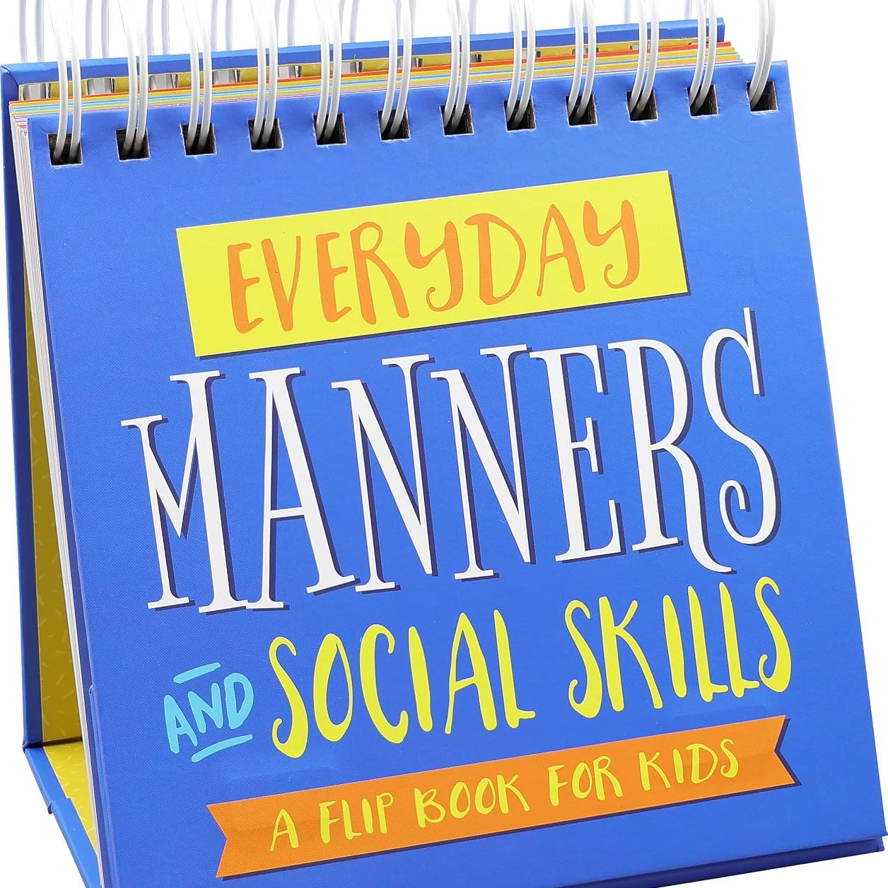 Everyday Manners and Social Skills - A Flip Book For Kids