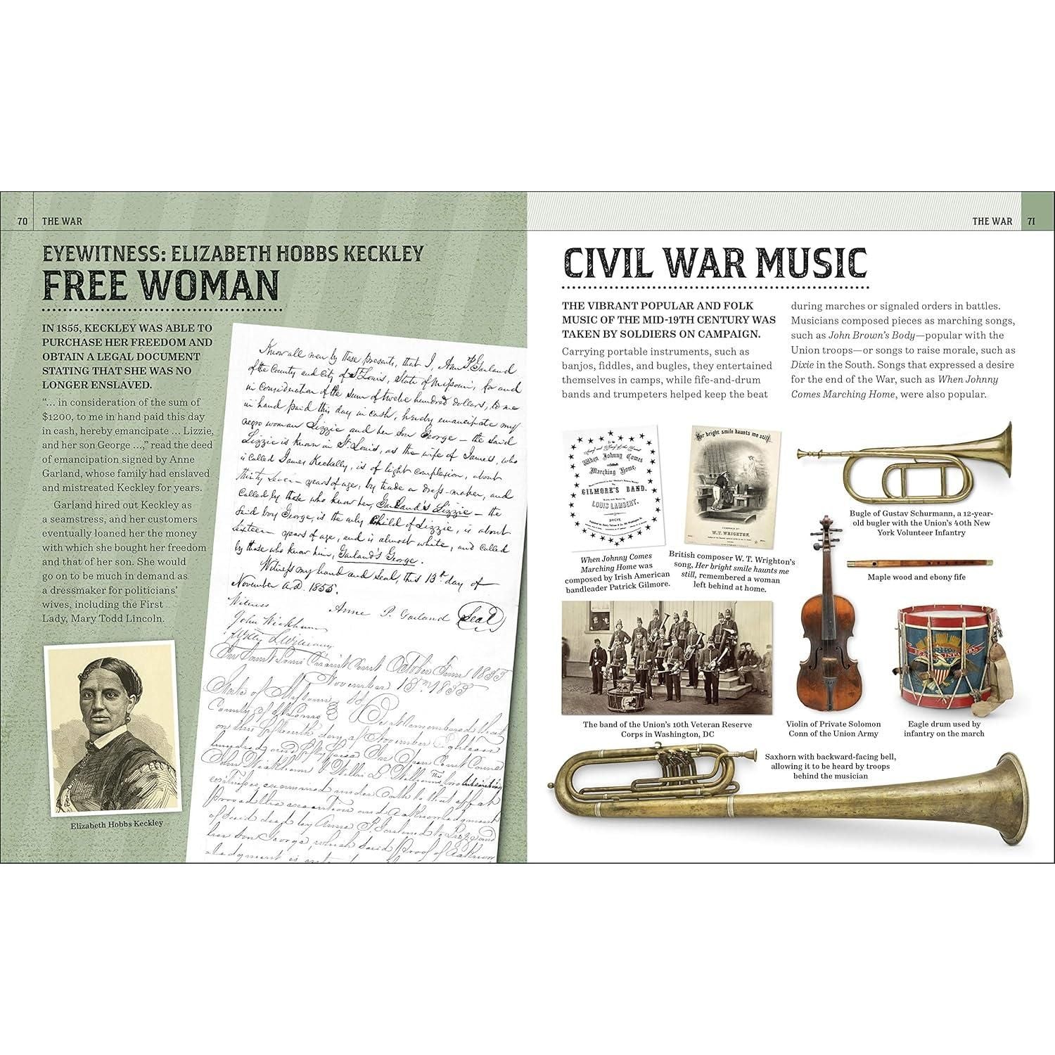 The Civil War Visual Encyclopedia (DK Children's Visual Encyclopedias) Hardcover