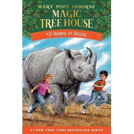 Magic Tree House Novel: Rhinos at Recess