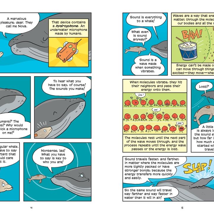 Science Comics: Whales: Diving Into the Unknown