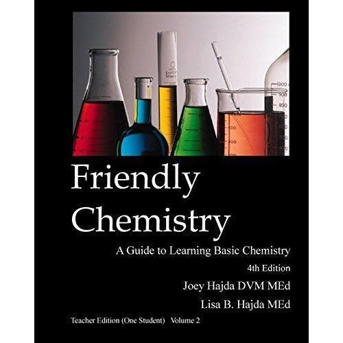 Friendly Chemistry Teacher Edition Vol 2 (one student edition)