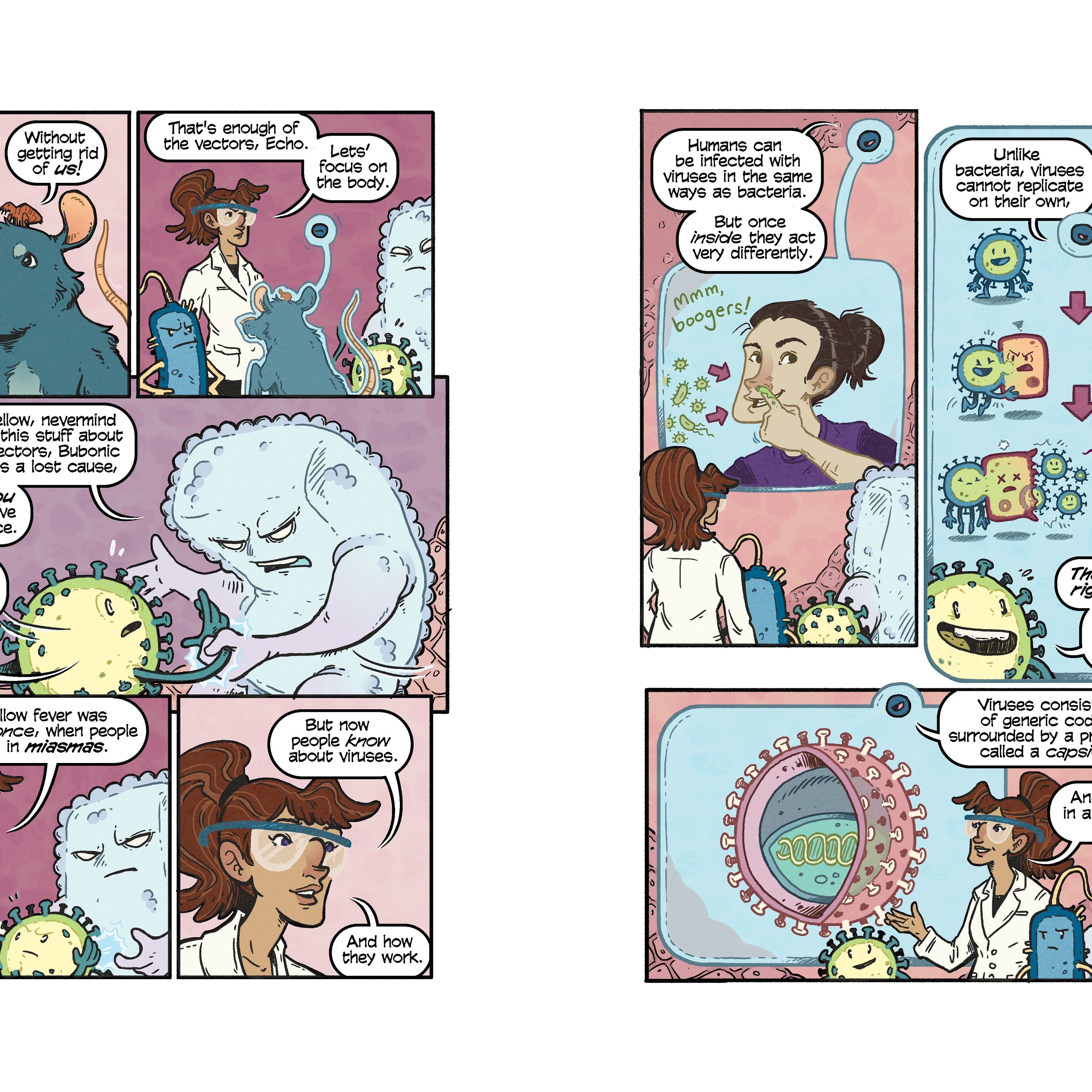 Science Comics: Plagues: The Microscopic Battlefield