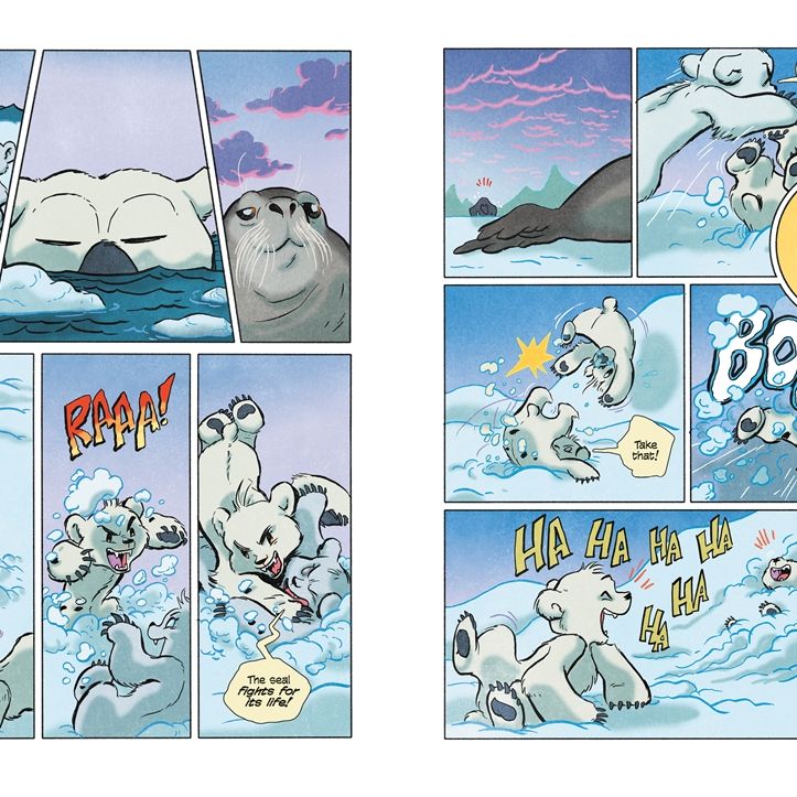 Science Comics: Polar Bears: Survival On The Ice