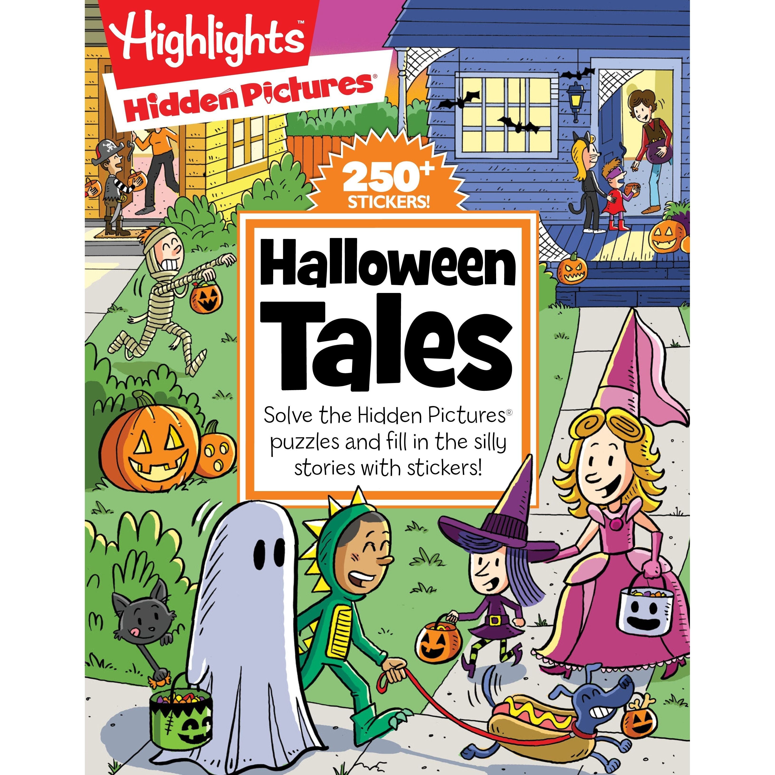 Halloween Tales Solve the Hidden Pictures puzzles