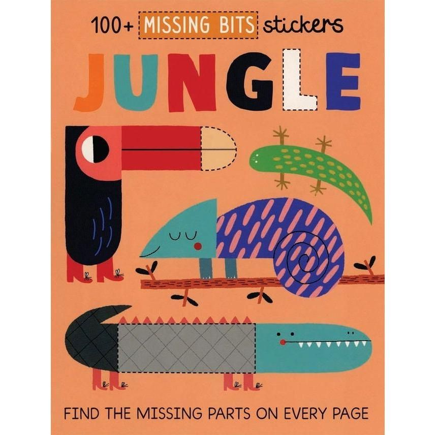 Missing Bits Stickers: Jungle Sticker Book