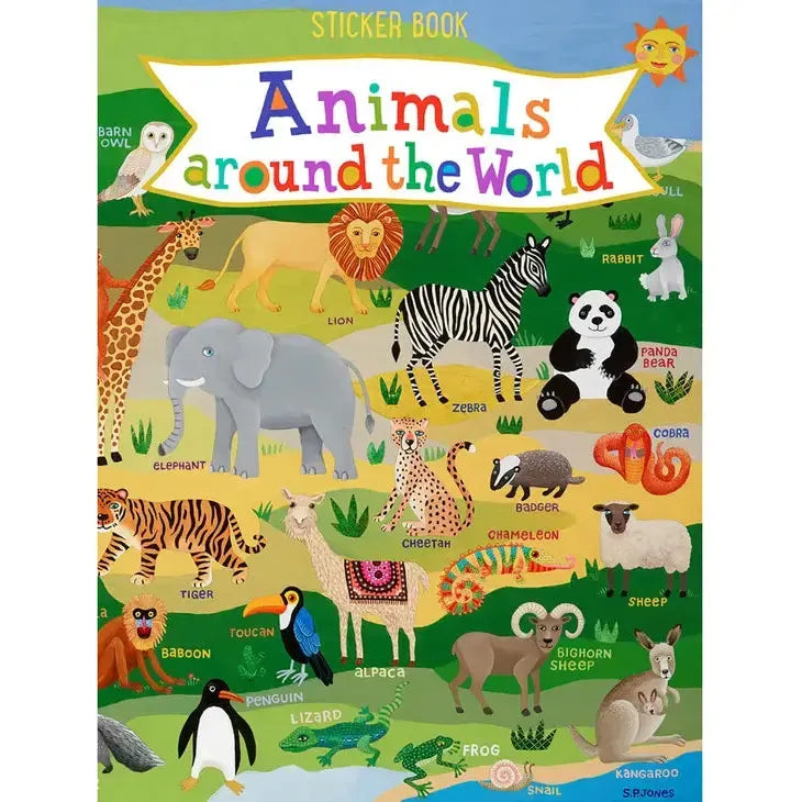 Waypoint Geographic: Animals Around the World Stickers