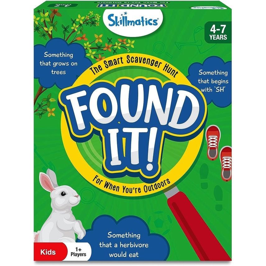 Found It Outdoor Scavenger Hunt Card Game