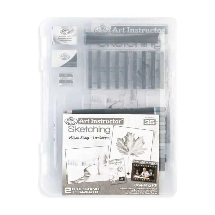 Sketching Clearview Art Set - 35pc