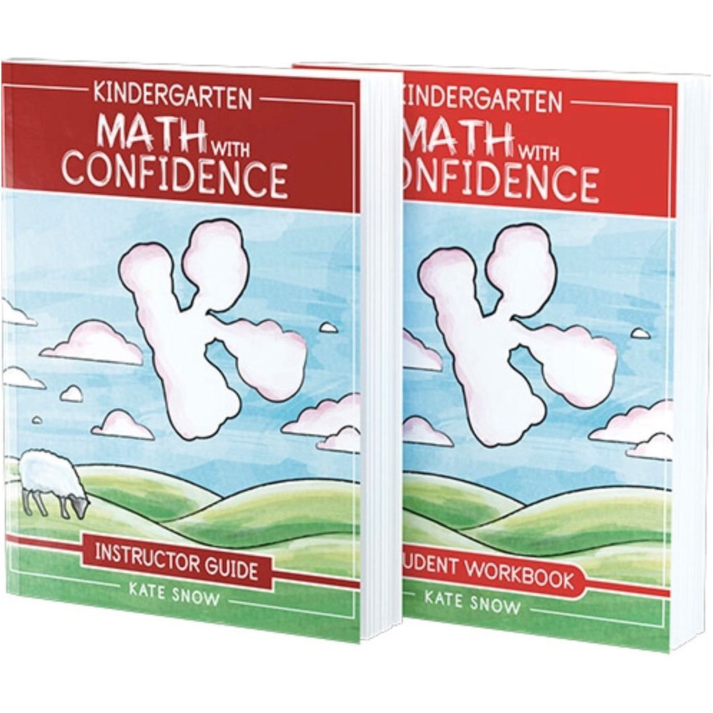 Math with Confidence Kindergarten Bundle