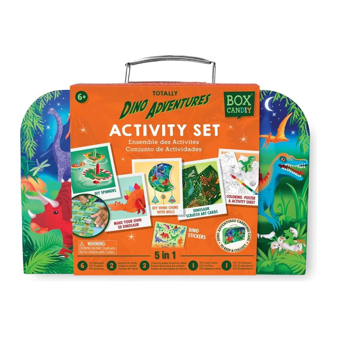 BOX CANDIY Totally Dinosaur Adventures Activity Set
