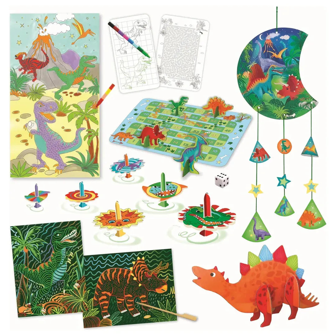 BOX CANDIY Totally Dinosaur Adventures Activity Set