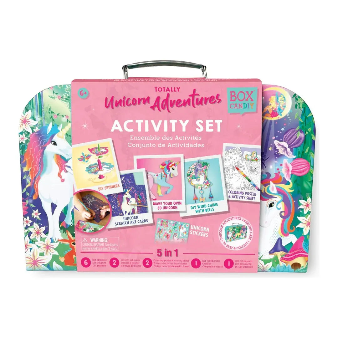 BOX CANDIY Totally Unicorn Adventures Activity Set